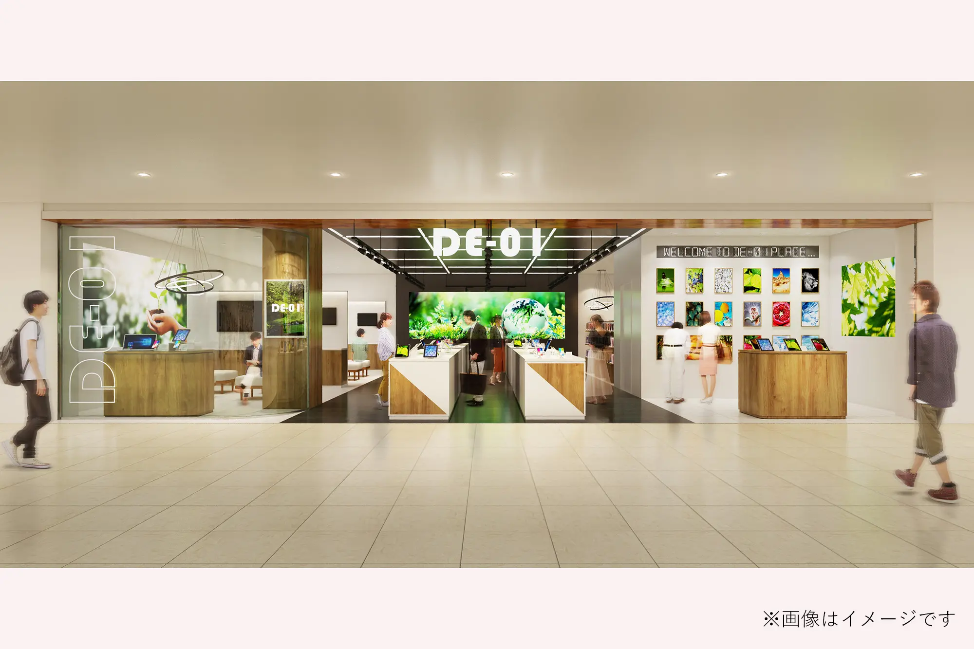 イベントスペース・エポスサービスカウンター・キャラクターグッズ