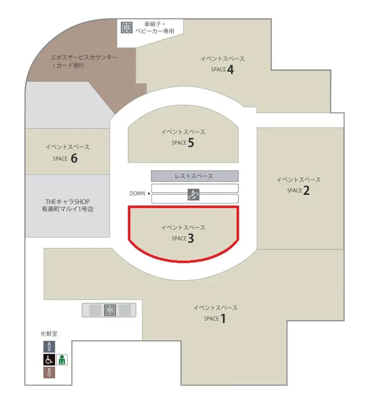 フロアマップ 1