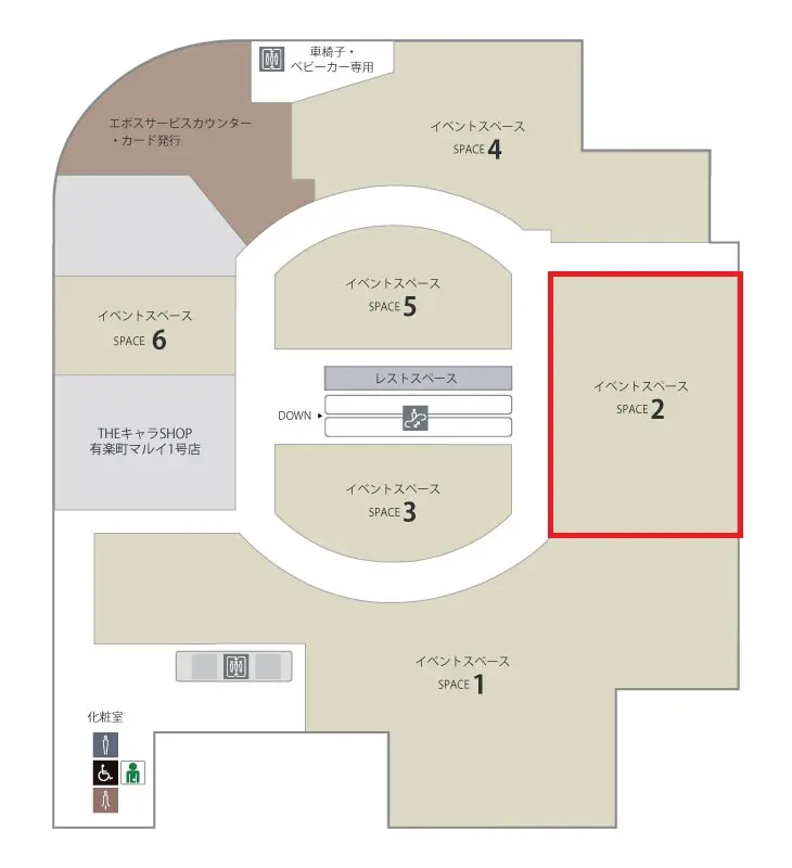 フロアマップ 1