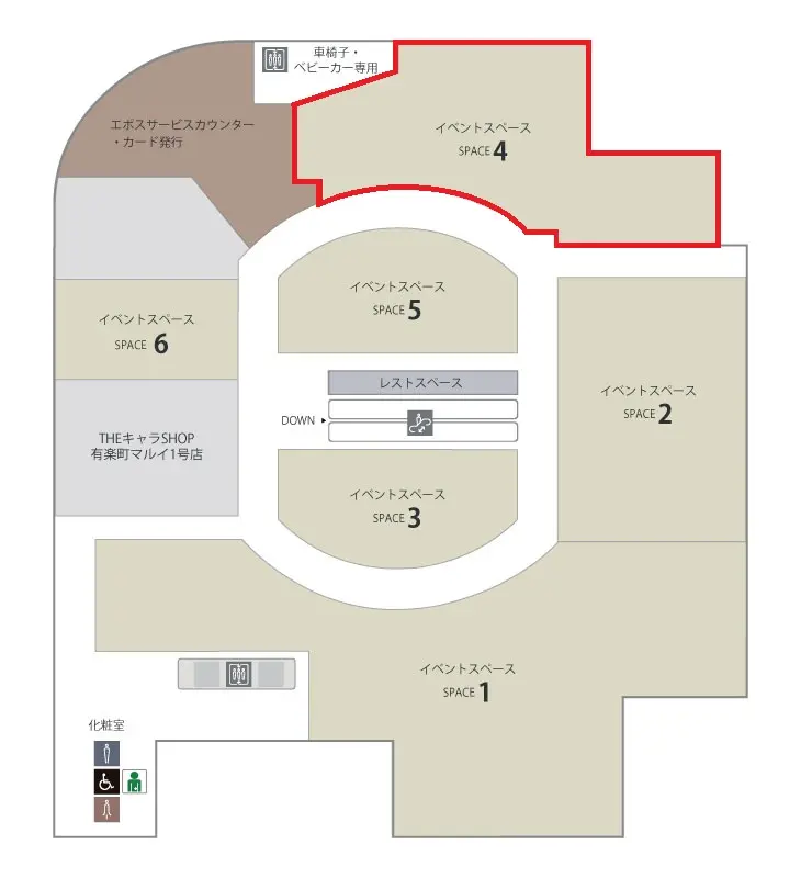 フロアマップ 1