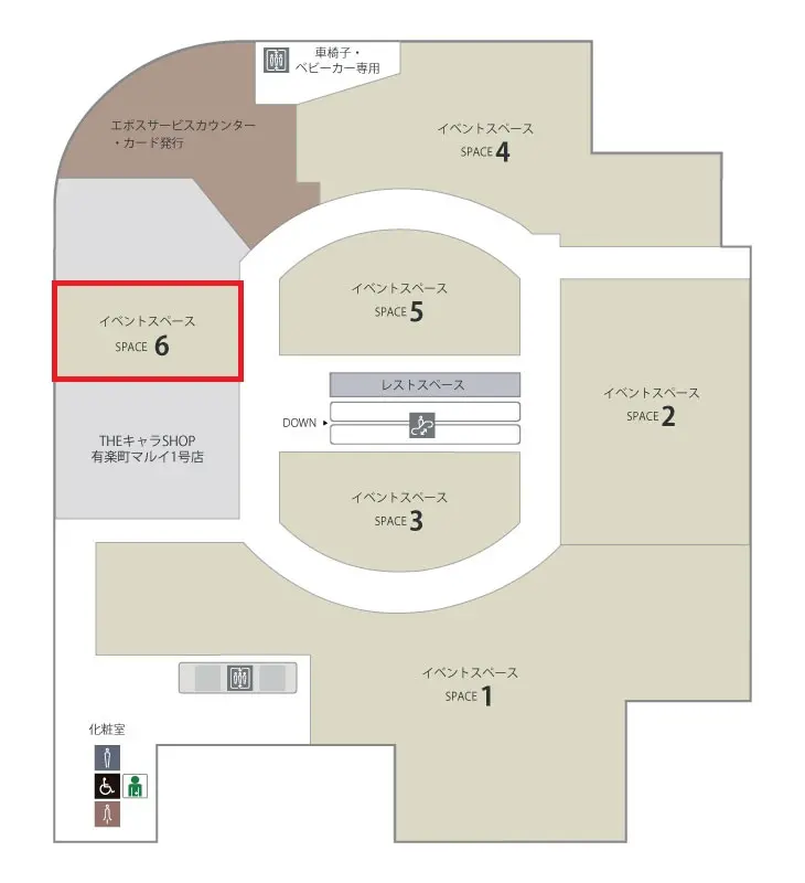 フロアマップ 1