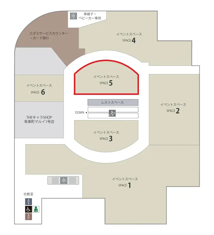 フロアマップ 1